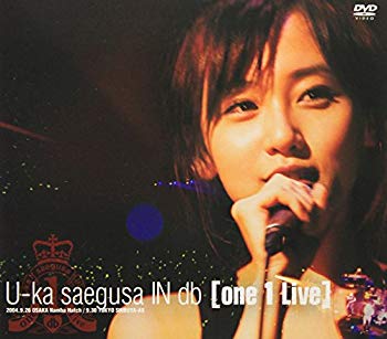 [Used] (Unused / Unopened) U-KA Saegusa in DB [ONE 1 Live] [DVD]