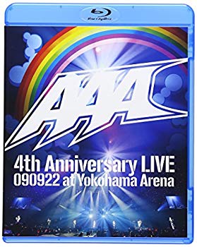 [Used] AAA 4th Anniversary Live 090922 at YOKOHAMA ARENA [Blu-ray]