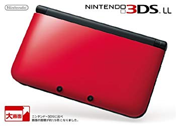 【中古】(未使用･未開封品)　ニンテンドー3DS LL レッドXブラック 【メーカー生産終了】