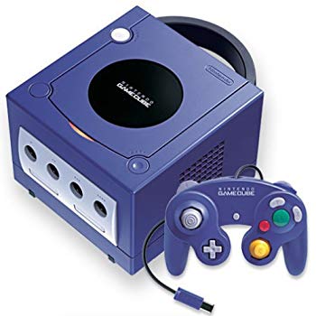 [Used] Nintendo gamecube body violet