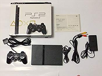 [Used] PlayStation 2 Charcoal Black (SCPH-79000CB) [Manufacturer&