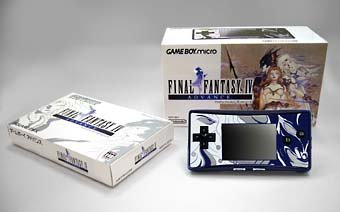 [Used] Final Fantasy IV Advanced+Yoshitaka Amano Design Game Boy Micro Bundled Edition