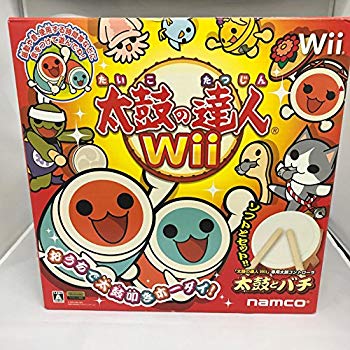 【中古】(未使用･未開封品)　太鼓の達人Ｗｉｉ　（同梱版）