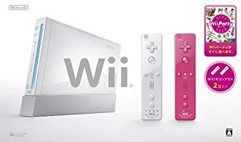 【中古】(未使用･未開封品)　Wii本体(シロ) Wiiリモコンプラス2個、Wiiパーティ同梱 【メーカー生産終了】