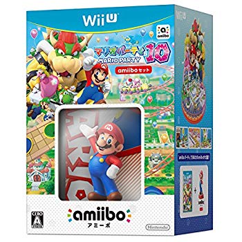 【中古】(未使用･未開封品)　マリオパーティ10 amiiboセット - Wii U