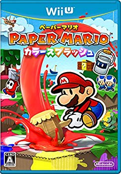 [Used] (Unused / Unopened) Paper Mario Color Splash -Wii U
