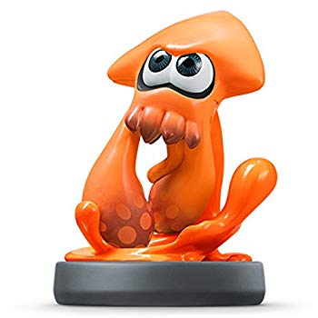 [Used] Amiibo squid [Orange] (Splatoon series)