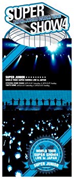 [Used] (Unused / Unopened) SUPER JUNIOR WORLD TOUR SUPER SHOW4 LIVE IN JAPAN (DVD 5 -piece set) (first limited production board)