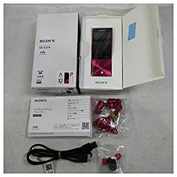 [Used] (Unused / Unopened) SONY Walkman A20 Series 32GB High-resolution sound source compatible Noise canceling function Included earphones included 2015 model Bordeaux pink NW-A26HN PM PM