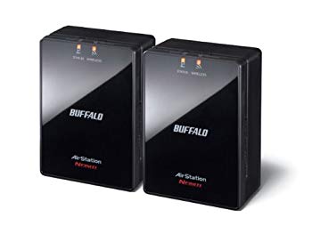 【中古】(未使用･未開封品)　BUFFALO ネットワーク対応家電用 ワイヤレスユニット スターターパック2個セット WLAE-AG300N/V2