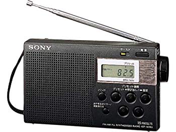 [Used] Sony ICF-M260 FM Radio (Black)