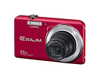 [Used] (Unused / Unopened) CASIO Digital Camera EXILIM EX-ZS28RD Wide-angle 26mm Optical 6x Zoom Premium Auto 16.1 million pixel Red