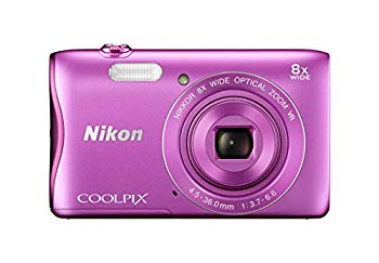 [Used] Nikon Digital Camera Coolpix S3700 Pink optical 8x zoom 2.05 million pixel S3700PK