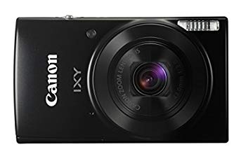 [Used] Canon Digital Camera IXY 190 Black Optical 10 times Zoom IXY190BK