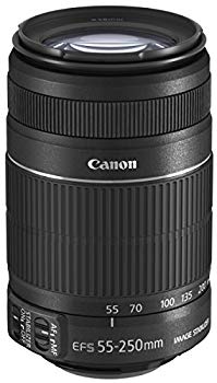 [Used] Canon telephoto zoom lens EF-S55-250mm F4-5.6 IS II APS-C compatible