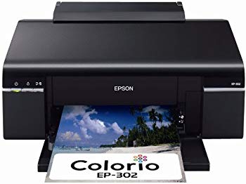【中古】(未使用･未開封品)　旧モデル エプソン Colorio インクジェットプリンター EP-302 6色染料インク