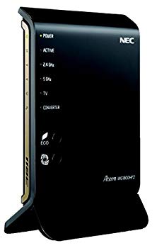 【中古】(未使用･未開封品)　NEC WiFi 無線LAN ルーター 親機 11ac/n/a/g/b 1300＋450Mbps 3LDK 3階建 Aterm WG1800HP2