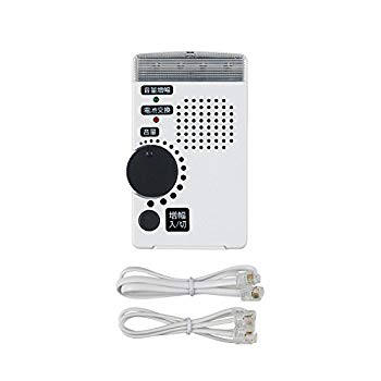 [Used] ASAHI DENKI ELPA Receive volume Amplifying amplifier incoming call notification with flash TEA-082