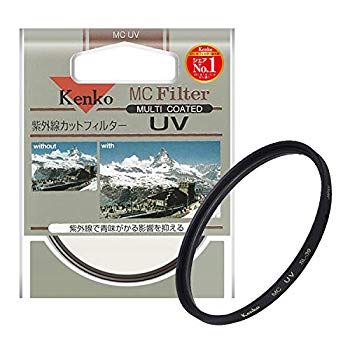 【中古】Kenko UVレンズフィルター MC UV 77mm 紫外線吸収用 177020