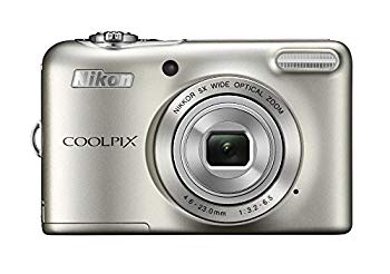 [Used] NIKON Digital Camera Coolpix L32 Silver Optical 5 times Zoom 2005 million pixel battery type L32SL