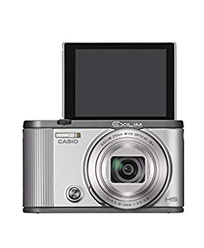 [Used] CASIO Digital Camera EXILIM EX-ZR1700SR Selfie Tilt LCD Auto Transfer Function Wi-Fi/Bluetooth Silver