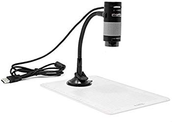 [Used] Plugable USB 2.0 Digital microscope (2 million pixels 10-250 times zoom) -cosable observation plate, Windows, MacOS, Linux can be used.