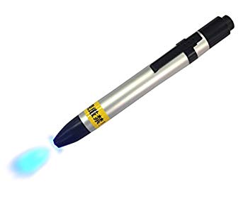 【中古】コンテック UV-LED (紫外線LED) 375nm 1灯使用 ブラックライト ペンタイプ PW-UV141P-01