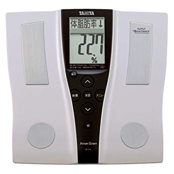 [Used] Tanita body composition meter BC-210-SV (Silver) Easy measurement with Pita function