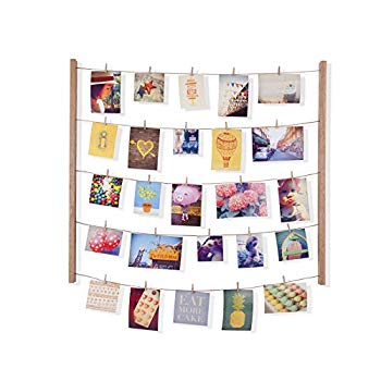 [Used] UMBRA Photo Frame Wall Frame Interior Wall Hanging Natural Multi Clip 25 pieces HANGIT 2315000390