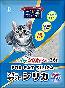 [Used] Shin -Tohoku Chemical Industry Cat Sand Fourcat Silica 3.6L