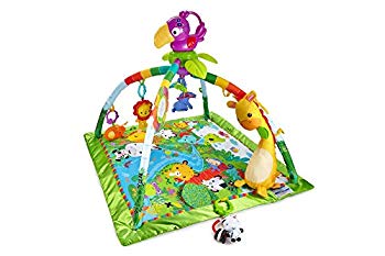 [Used] Fisher Price Rainforest Deluxe Gym II DFP08