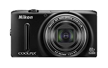 [Used] (Unused / Unopened) NIKON Digital Camera Coolpix S9500 Optical 22 times Zoom Wi-Fi Compatible Mat Black S9500BK