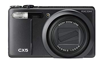[Used] (Unused / Unopened) RICOH Hybrid AF System Equipped with optical 10.7 times Zoom CX5 Black CX5BK