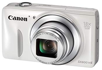 [Used] (Unused / Unopened) CANON Digital Camera Power Shot SX600 HS White Optical 18x Zoom PSSX600HS (WH)