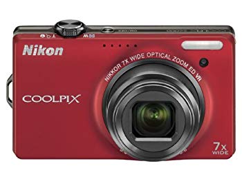 [Used] Nikon Digital Camera Coolpix (Cool Pix) S6000 Flash Red S6000rd