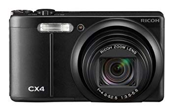 [Used] (Unused / Unopened) RICOH Digital Camera CX4 Black CX4BK 10 million pixel Refrinction CMOS Optical 10.7 times Zoom wide -angle 28mm 3.0 type LCD high -speed continuous shooting