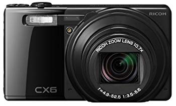 [Used] (Unused / Unopened) RICOH Digital Camera CX6 Black CX6-BK