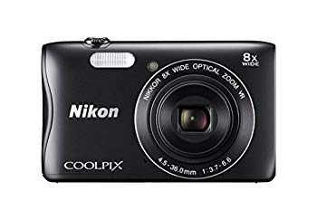 [Used] NIKON Digital Camera Coolpix S3700 Black optical 8x zoom 2.0700BK