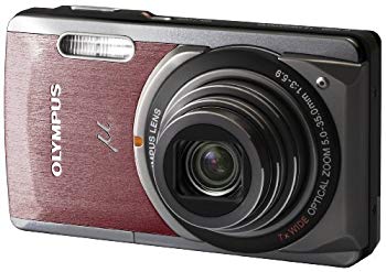 【中古】OLYMPUS デジタルカメラ μ-7020 レッド μ-7020 RED