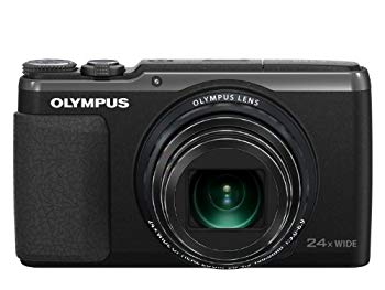 【中古】(未使用･未開封品)　OLYMPUS デジタルカメラ STYLUS SH-60 3軸フォト手ぶれ補正&ハイブリッド5軸ムービー手ぶれ補正 光学24倍&超解像48倍ズーム ブラック SH-60 BLK