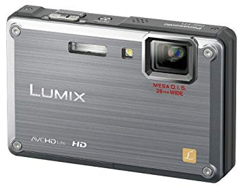 [Used] Panasonic Waterproof Digital Camera LUMIX (Lumix) FT1 Solid Silver DMC-FT1-S