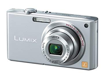 [Used] Panasonic Digital Camera LUMIX (Lumics) Precious Silver DMC-FX33-S