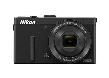 [Used] (Unused / Unopened) NIKON Digital Camera P340 Open F value 1.8 12 million pixel Black P340BK