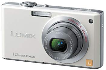 [Used] Panasonic Digital Camera LUMIX (Lumics) FX37 Shell White DMC-FX37-W