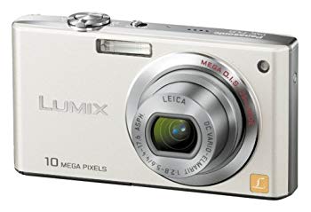 [Used] Panasonic Digital Camera LUMIX (Lumics) FX35 Shell White DMC-FX35-W