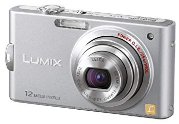 [Used] Panasonic Digital Camera LUMIX (Lumics) FX60 Precious Silver DMC-FX60-S