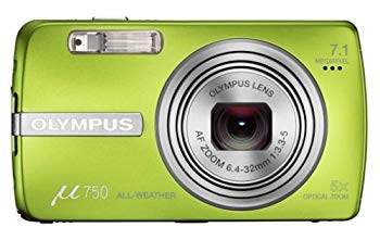 [Used] (Unused / Unopened) OLYMPUS Digital Camera μ750 Lime Green μ-750 GRN