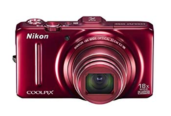 [Used] Nikon Digital Camera Coolpix (Cool Pix) S9300 Imperial Red S9300RD