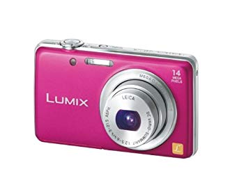 [Used] Panasonic Digital Camera Rumics Pink DMC-FH6-P