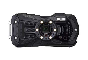 [Used] (Unused / Unopened) PENTAX Waterproof Digital Camera Optio WG-2 (All Black) Approximately 16 Million Pixel Mode CALS Mode Optiowg-2BK